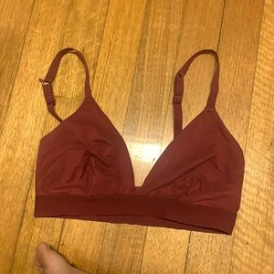 This is a size small lounge wear bralette